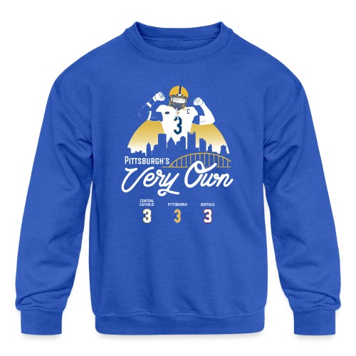 Pittsburgh's Very Own - DH3 - College - Kids' Crewneck Sweatshirt