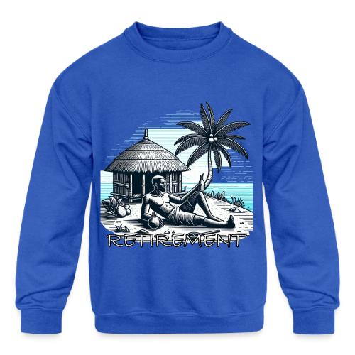 Retirement - Kids' Crewneck Sweatshirt