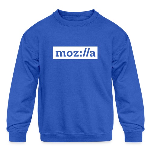 Mozilla Logo - Kids' Crewneck Sweatshirt