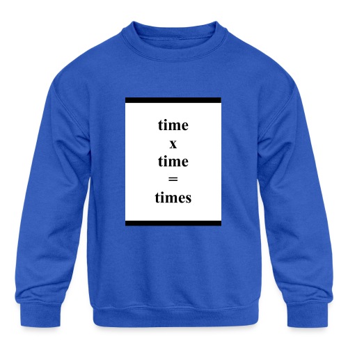 times - Kids' Crewneck Sweatshirt