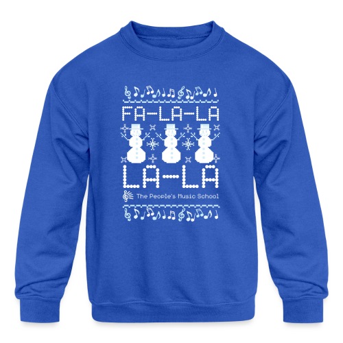 Fa-La-La-La-La People's - Kids' Crewneck Sweatshirt