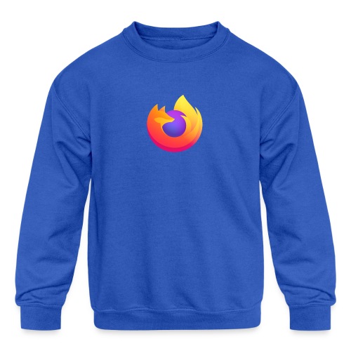 Firefox Browser - Kids' Crewneck Sweatshirt