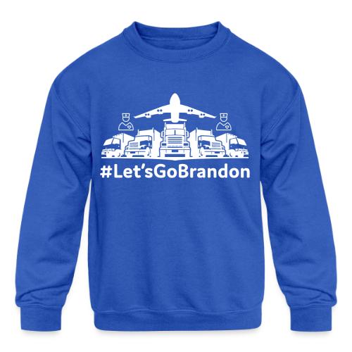 Brandon - Dark Shirts - Kids' Crewneck Sweatshirt