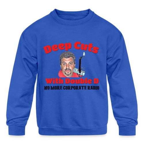 Double D s Deep Cuts Merch - Kids' Crewneck Sweatshirt