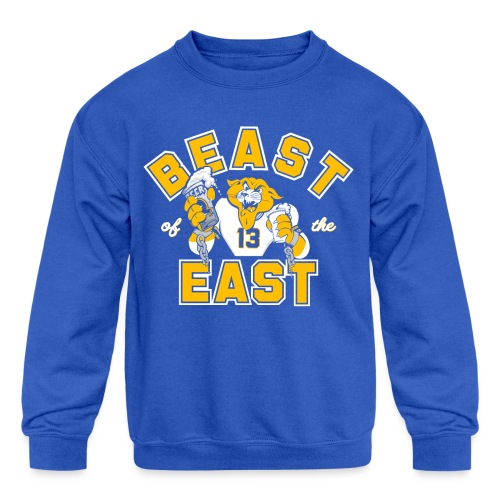 Beast of the East - Kids' Crewneck Sweatshirt
