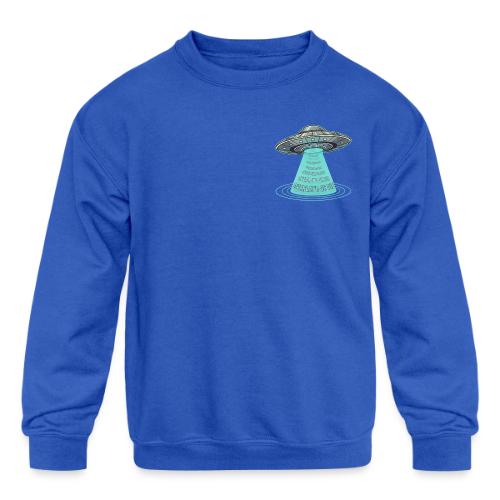BEAM ME UP! - Kids' Crewneck Sweatshirt