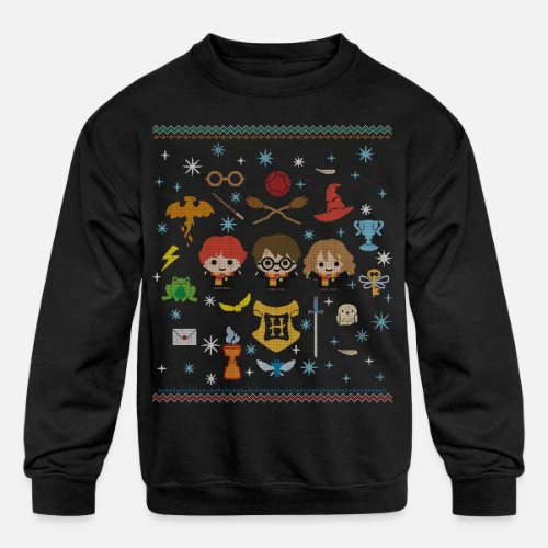 Harry Potter Ugly Christmas Chibi Design