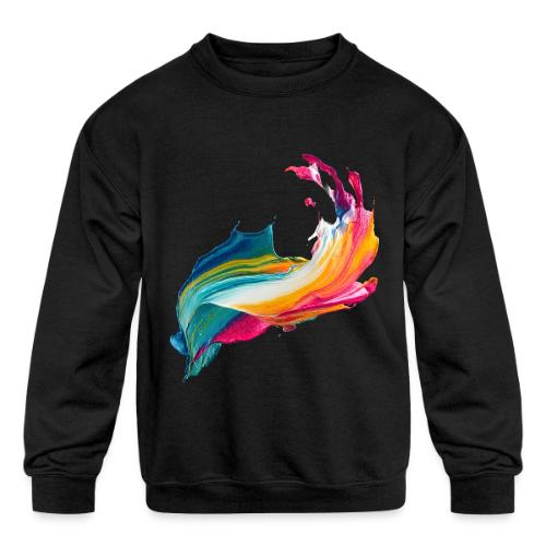 Spectrum Stream - Kids' Crewneck Sweatshirt