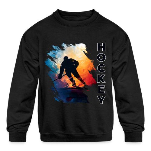 Hockey Moves - Kids' Crewneck Sweatshirt