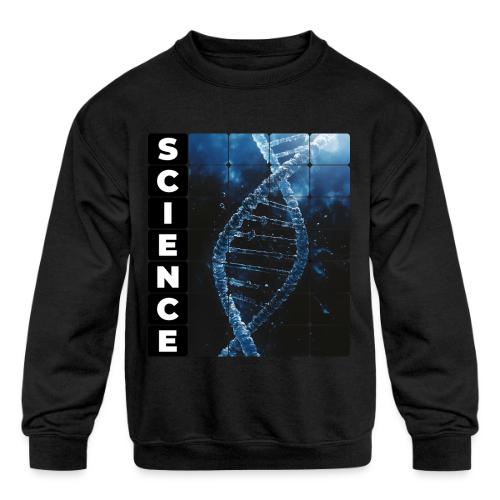 Frozen Code of Science - Kids' Crewneck Sweatshirt