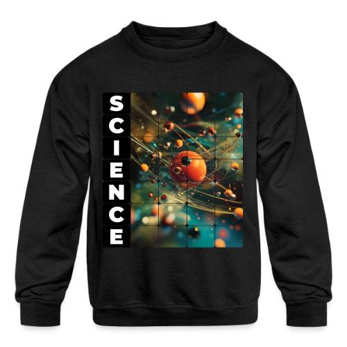 Atomic Science Vision - Kids' Crewneck Sweatshirt