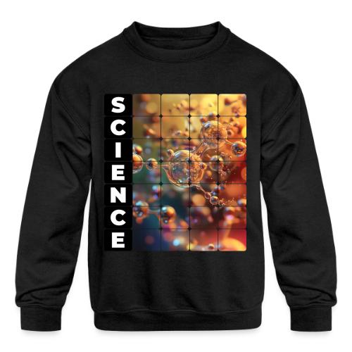 Nodes of Science - Kids' Crewneck Sweatshirt
