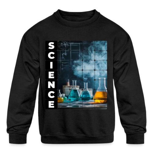 Alchemy of Science - Kids' Crewneck Sweatshirt