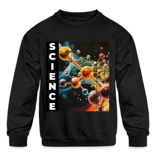 Molecular Science - Kids' Crewneck Sweatshirt