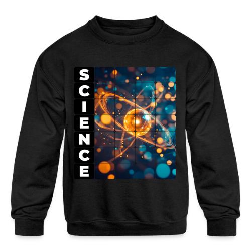 Science in Motion - Kids' Crewneck Sweatshirt