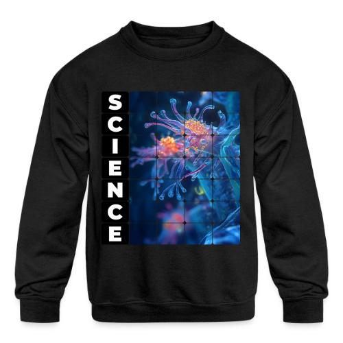 Alien Science - Kids' Crewneck Sweatshirt
