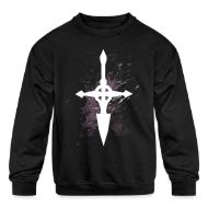 D.O.T.C. Logo Cross Silhouette - Kids' Crewneck Sweatshirt
