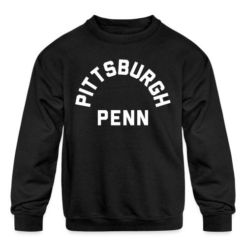 Pittsburgh Penn - Kids' Crewneck Sweatshirt