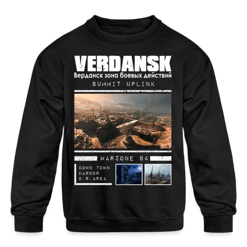 Verdansk Summit - Kids' Crewneck Sweatshirt