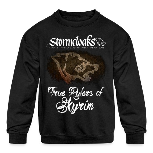 Stormcloaks 3 - Kids' Crewneck Sweatshirt