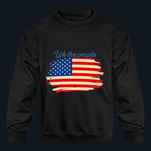 We the People - Kids' Crewneck Sweatshirt