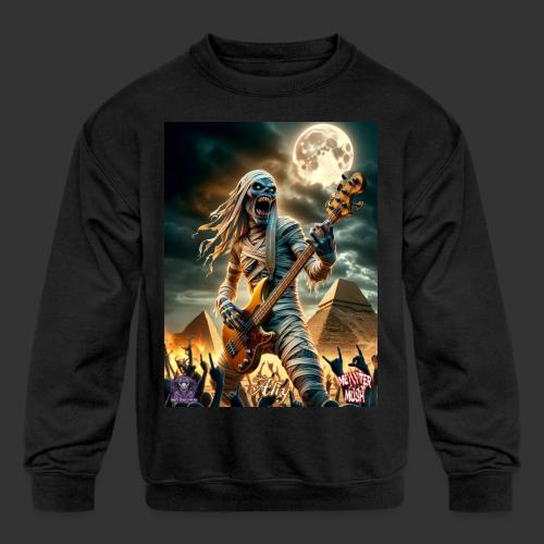 Monster Mosh 2024 Tour Ahy Bass Guitar #D-004 - Kids' Crewneck Sweatshirt