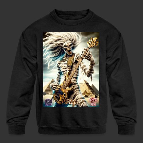 Monster Mosh 2024 Tour Ahy Bass Guitar #D-003B - Kids' Crewneck Sweatshirt