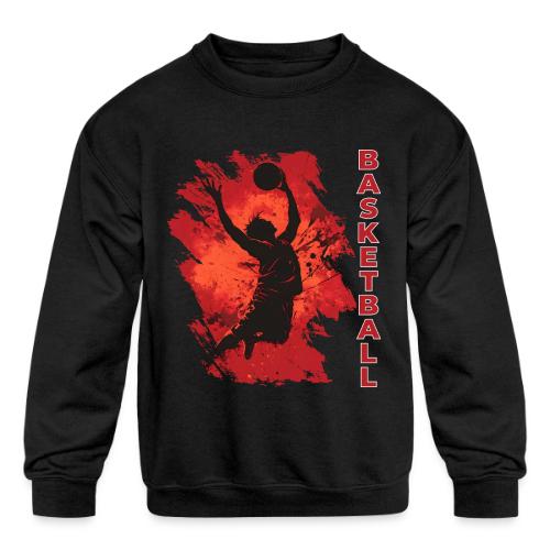 Basketball Soul - Kids' Crewneck Sweatshirt