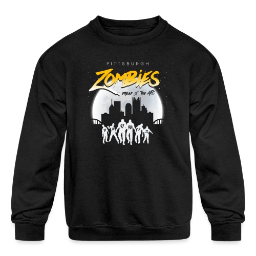 Pittsburgh Zombies - Kids' Crewneck Sweatshirt