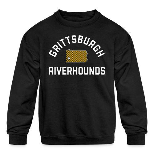 Grittsburgh Riverhounds - Kids' Crewneck Sweatshirt