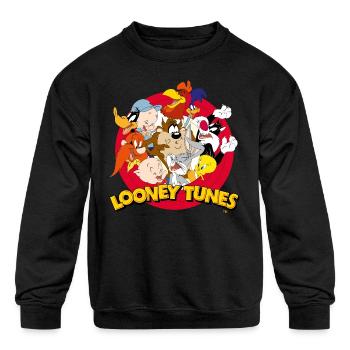 Looney Tunes Group - Kids' Crewneck Sweatshirt - black - Front