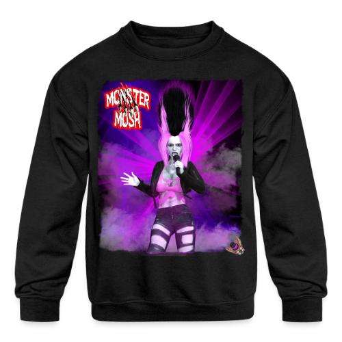 Monster Mosh Bride Of Frankie Singer Punk Variant - Kids' Crewneck Sweatshirt