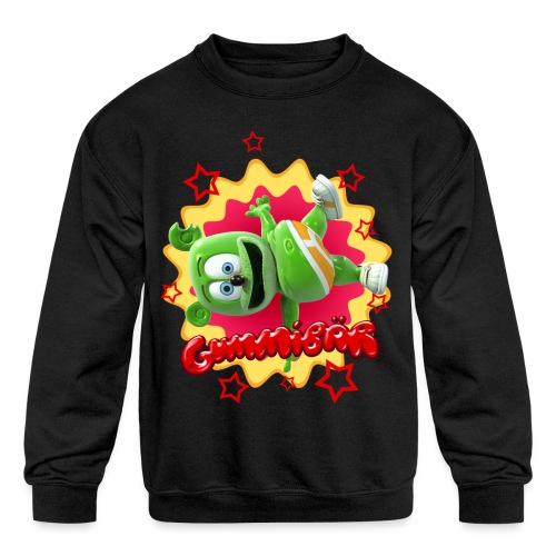 Gummibär Starburst - Kids' Crewneck Sweatshirt