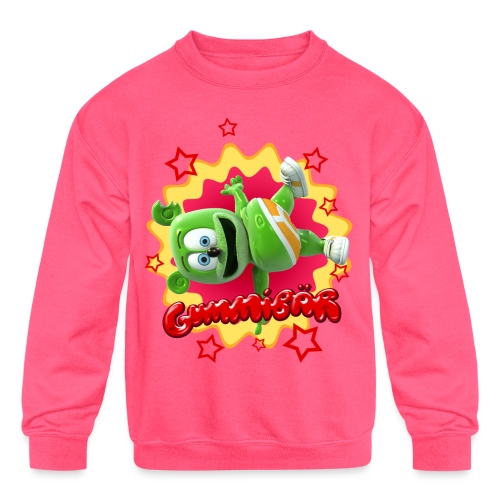 Gummibär Starburst - Kids' Crewneck Sweatshirt