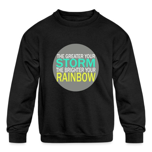 STORM - Kids' Crewneck Sweatshirt