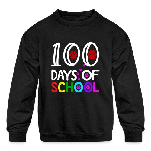 100 Days Of School Outfits For 2nd Grade Teacher - Kids' Crewneck Sweatshirt