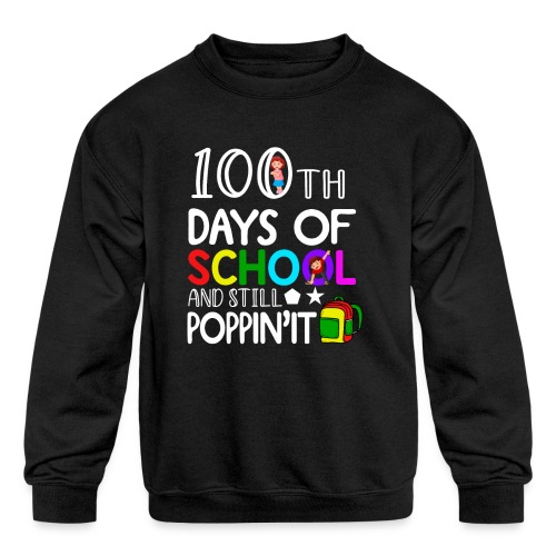Twosday 100 Days Of School Outfits For 2nd Grade - Kids' Crewneck Sweatshirt