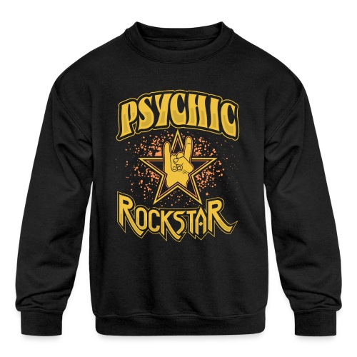 Psychic Rockstar - Kids' Crewneck Sweatshirt