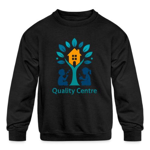 Quality Learning Center on Slim Fit Rib Women's - Kids' Crewneck Sweatshirt