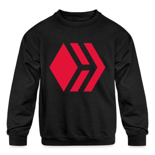 Hive logo - Kids' Crewneck Sweatshirt