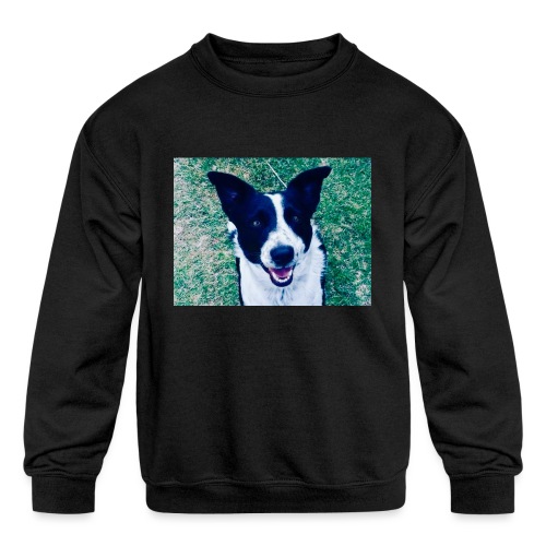 custom Boston design - Kids' Crewneck Sweatshirt