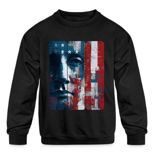 American Echoes - Kids' Crewneck Sweatshirt