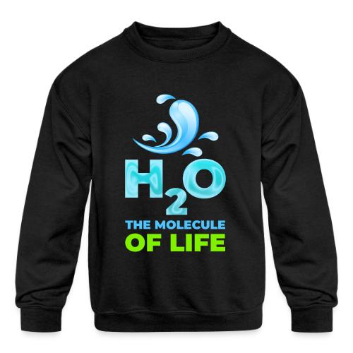The Molecule of Life - Kids' Crewneck Sweatshirt