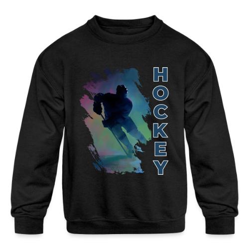 Hockey Pulse - Kids' Crewneck Sweatshirt