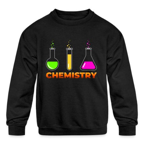 Chemistry: Elements in Motion - Kids' Crewneck Sweatshirt