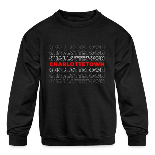 Charlottetown Character - Kids' Crewneck Sweatshirt