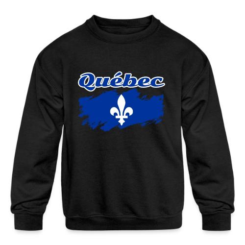 La fête nationale du Québec - Kids' Crewneck Sweatshirt