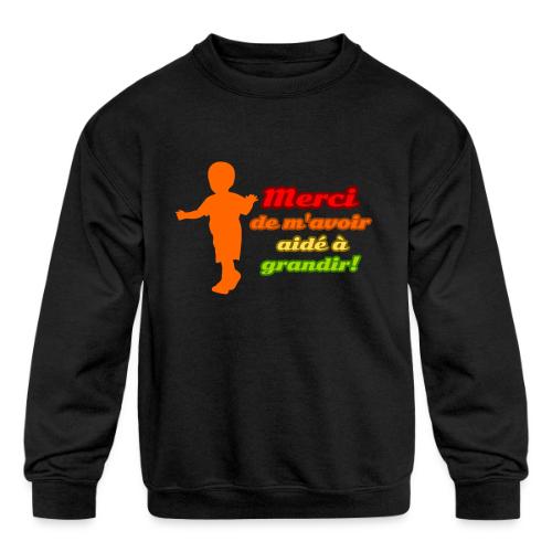Growing Thanks to You - Kids' Crewneck Sweatshirt