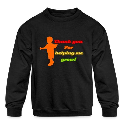 Roots and Wings - Kids' Crewneck Sweatshirt