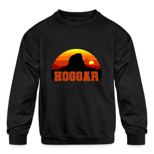 Algeria: Hoggar Desert Horizon - Kids' Crewneck Sweatshirt
